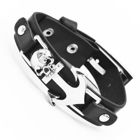 Tokyo Animation Final Fantasy VII 7 Cloud Wolf Wristband Cosploy Bracelets Advent Children Black Leather Bracelet Men Jewelry - Wolfmall