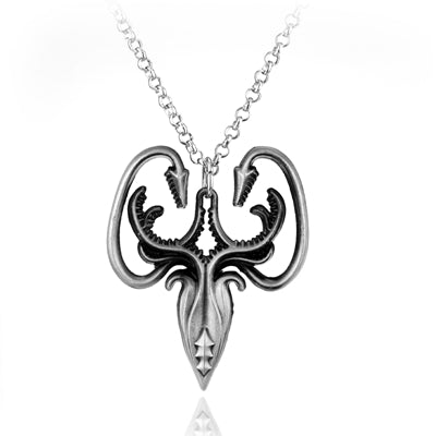 Game of Thrones Stark family lion wolf dragon deer Lannister Targaryen Stark Baratheon Arryn Greyjoy family members necklace - Wolfmall