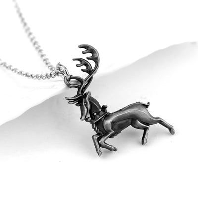 Game of Thrones Stark family lion wolf dragon deer Lannister Targaryen Stark Baratheon Arryn Greyjoy family members necklace - Wolfmall