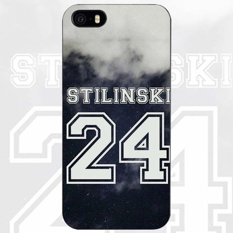Teen Wolf Stilinski 24 Black Plastic Case Cover Shell for iPhone Apple 4 4s 5 5s SE 5c 6 6s 7 Plus - Wolfmall