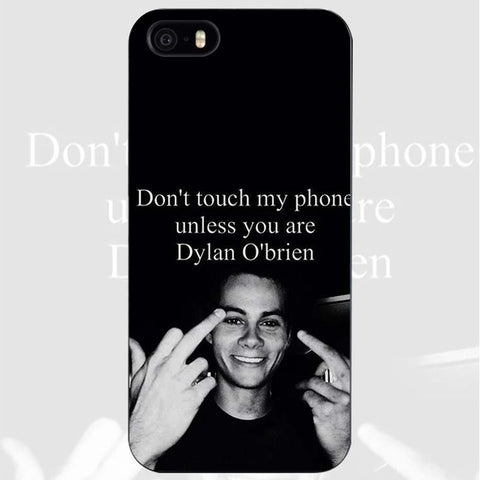 Teen Wolf Stilinski 24 Black Plastic Case Cover Shell for iPhone Apple 4 4s 5 5s SE 5c 6 6s 7 Plus - Wolfmall
