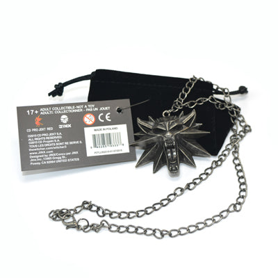 The Witcher Pendant Necklace 2015 Medallion Wizard 99% Original The Witcher 3 Necklace Wolf Hunt 3 Pendant include  1 Bag 1 Tag - Wolfmall