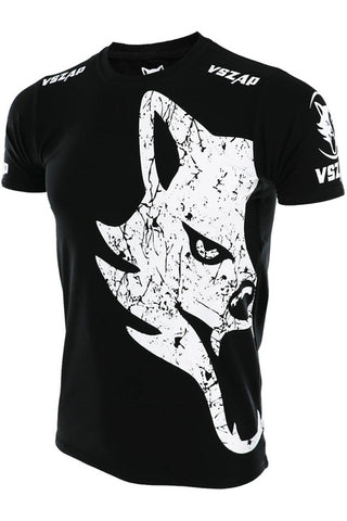 MMA Jerseys VSZAP GIANT classic mma t shirt rashguard muay thai shirt fighting giant T-shirt wind Wolf cotton Elasticity - Wolfmall