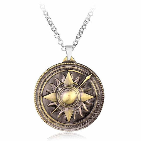 Hot Styles Game of Thrones House Stark Winter Is Coming Wolf Head Dragon Pendant Necklace High Quality Gift For Man Woman Fans - Wolfmall