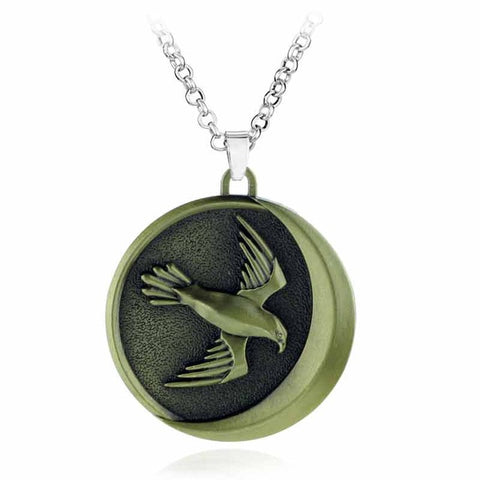 Hot Styles Game of Thrones House Stark Winter Is Coming Wolf Head Dragon Pendant Necklace High Quality Gift For Man Woman Fans - Wolfmall
