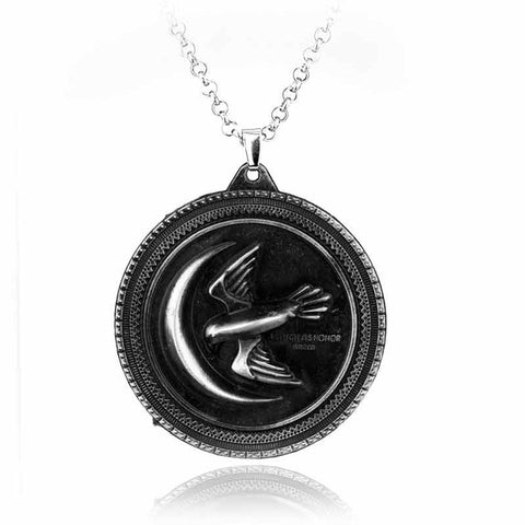 Hot Styles Game of Thrones House Stark Winter Is Coming Wolf Head Dragon Pendant Necklace High Quality Gift For Man Woman Fans - Wolfmall