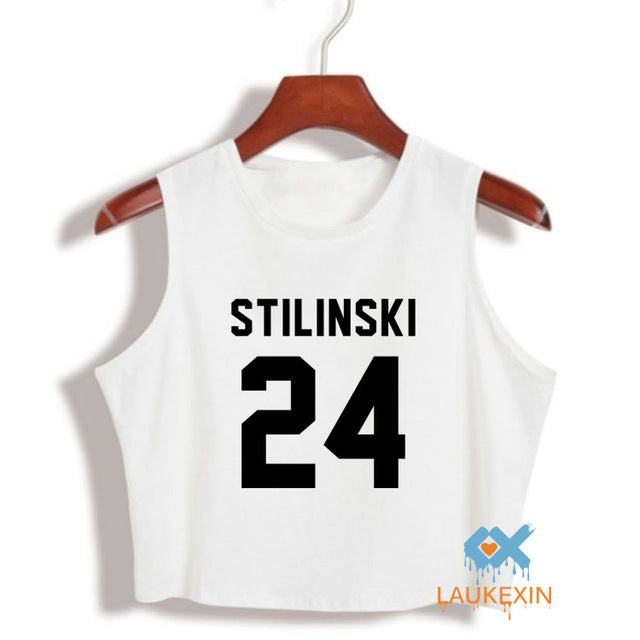 Beacon Hills Lacrosse Teen Wolf Stilinski Women's Crop Top Tumblr Fashion Shirt uomo Shirt European Harajuku Ladies Tank Top - Wolfmall
