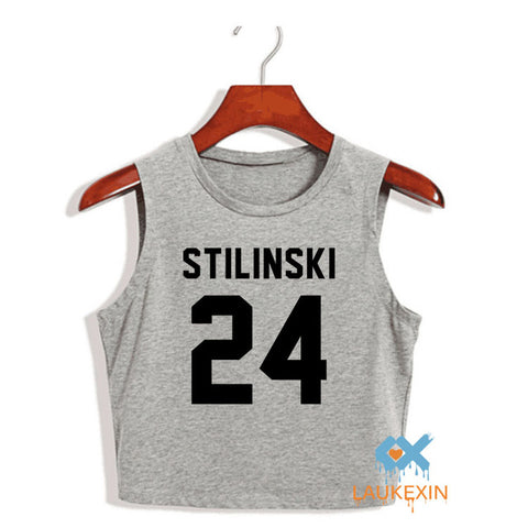 Beacon Hills Lacrosse Teen Wolf Stilinski Women's Crop Top Tumblr Fashion Shirt uomo Shirt European Harajuku Ladies Tank Top - Wolfmall