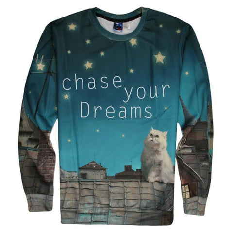 New brand 3D hoodies men sweatshirt fashion casual clothes eagle wolf printing sweatshirts for men/women sueter masculino - Wolfmall