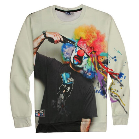 New brand 3D hoodies men sweatshirt fashion casual clothes eagle wolf printing sweatshirts for men/women sueter masculino - Wolfmall