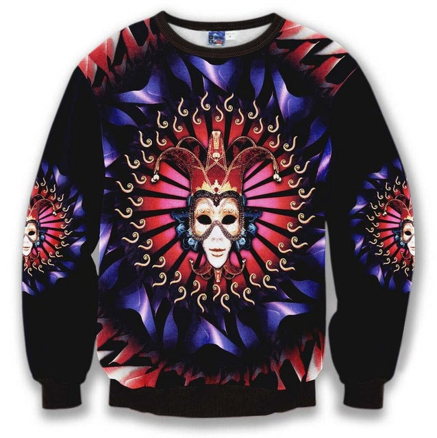 New brand 3D hoodies men sweatshirt fashion casual clothes eagle wolf printing sweatshirts for men/women sueter masculino - Wolfmall