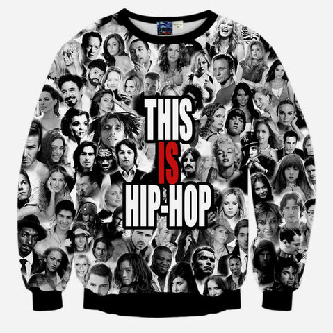 New brand 3D hoodies men sweatshirt fashion casual clothes eagle wolf printing sweatshirts for men/women sueter masculino - Wolfmall