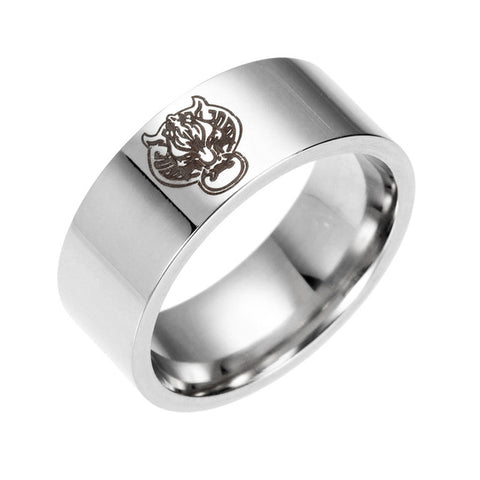 Gaxybb Game Final Fantasy Wolf Head Vintage Men's Ring Stainless Steel Ring men and women Jewelry - Wolfmall