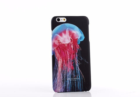 New Marcelo Burlon Animals Tiger Snake Wolf Fox Wings Phone Funda Case Hard PC Cover For iphone 5 5s se 6 6s 6plus 7 7plus Capa - Wolfmall