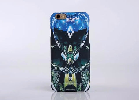 New Marcelo Burlon Animals Tiger Snake Wolf Fox Wings Phone Funda Case Hard PC Cover For iphone 5 5s se 6 6s 6plus 7 7plus Capa - Wolfmall