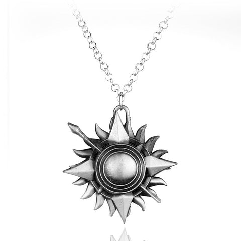 Game of thrones The family god beast Wolf Head Dragon A Song of Ice and Fire Alloy Pendent High Quality Necklace Gift For Fans - Wolfmall