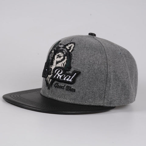 Unisex Baseball Cap Fashion Cotton Hip Hats 100% Cotton Cap Classic Embroidered Wolves Pattern hats snapback caps men 2016 - Wolfmall