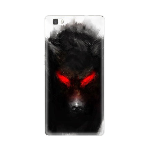 Cute Animal Soft TPU Phone Cases for Huawei Ascend p9 lite p8 lite Silicone Back Cover Case Colorful Tiger Wolf Patterned Shell - Wolfmall