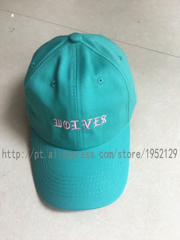 Rihanna  tour "bitch I know you know" army green cap drake summer sixteen tour merch Kanye West i feel like pablo hat wolves - Wolfmall
