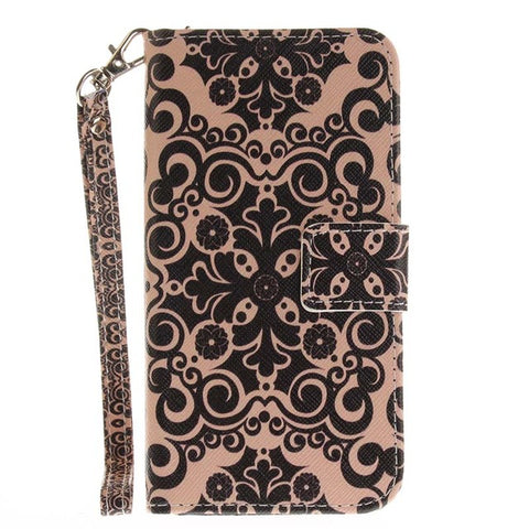 B42 Cute Pet Animals Lion Wolf Owl Leather Phone Case For Samsung Galaxy J3 Prime J5 2017 J527 J327 J730 G570 A3 A5 A520 Cover - Wolfmall