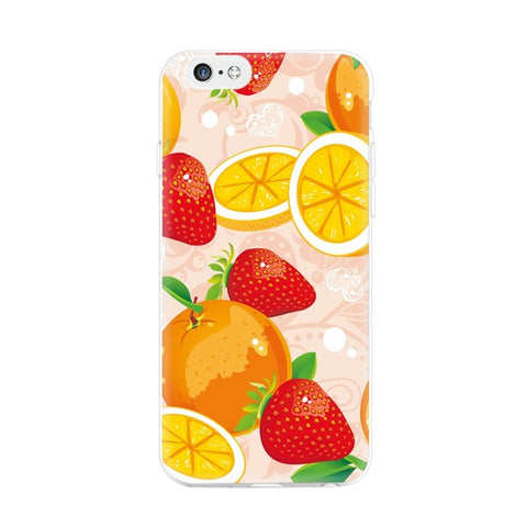 GerTong For iPhone 7 6 6S 5 5S SE 5C 4 4S Case Cover Silicone Flowers Totem Capa Soft TPU Cute Tiger Wolf Protective Phone Bags - Wolfmall