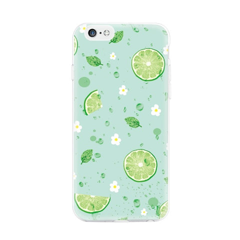 GerTong For iPhone 7 6 6S 5 5S SE 5C 4 4S Case Cover Silicone Flowers Totem Capa Soft TPU Cute Tiger Wolf Protective Phone Bags - Wolfmall