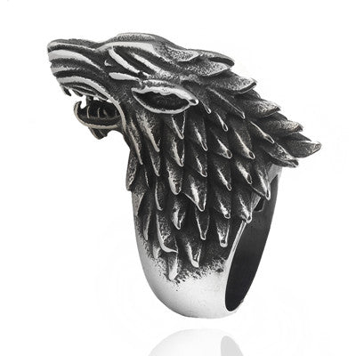 Cosplay Movie Necklaces Game of Thrones Necklace House Stark Winter Coming Vintage Wolf Necklaces Pendants Women Men Jewelry - Wolfmall