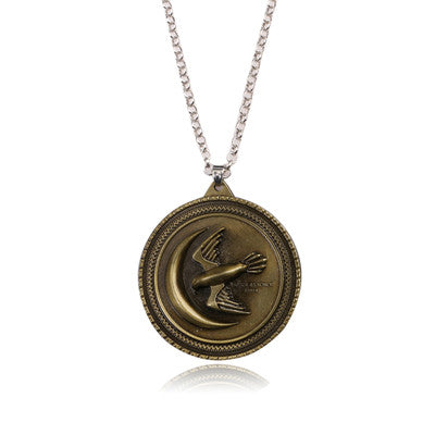 Cosplay Movie Necklaces Game of Thrones Necklace House Stark Winter Coming Vintage Wolf Necklaces Pendants Women Men Jewelry - Wolfmall