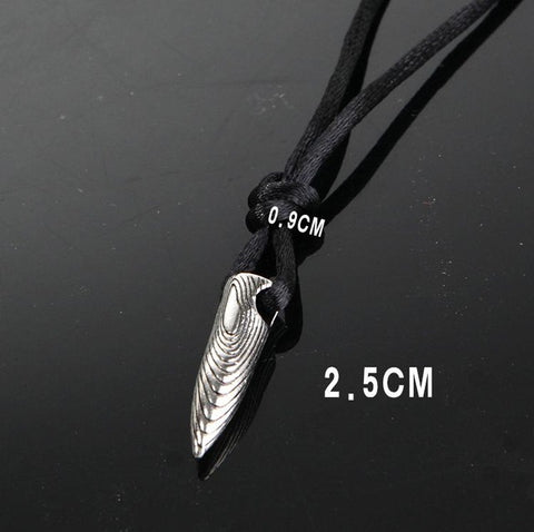 New Fashion Necklace Wolf 2cold Front With The Money Bullet Pendant Men And Women Trend Evil Spirits Gift Retro Bullets Necklace - Wolfmall