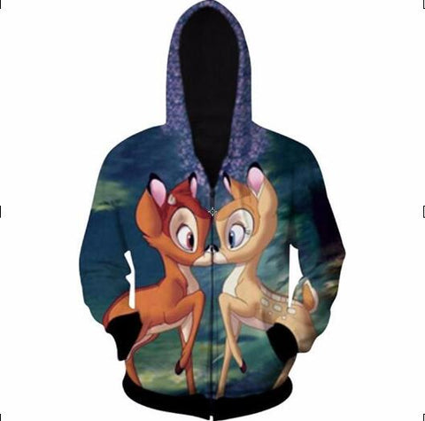 Cloudstyle Men's Winter Hoodies 20173D Printing Animals Sweatshirts With a Zipper Fashion Design Pullover Cat Dog Wolf Outswear - Wolfmall