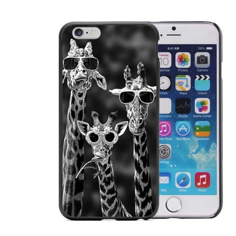 Cool Animal  Lion Wolf Mickey Mouse Hard Pattern Phone Case for iphone 7 7Plus 5 5S 6 6S Plus 8 8Plus X 10 Coque Capa Cover - Wolfmall