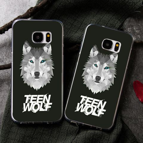 Teen Wolf Cover case For Samsung Galaxy s8 s8plus A5100 A7100 2016 A5200 A520F A7200 2017 S5 S6 S6Edge S7 S7 Edge phone cases - Wolfmall