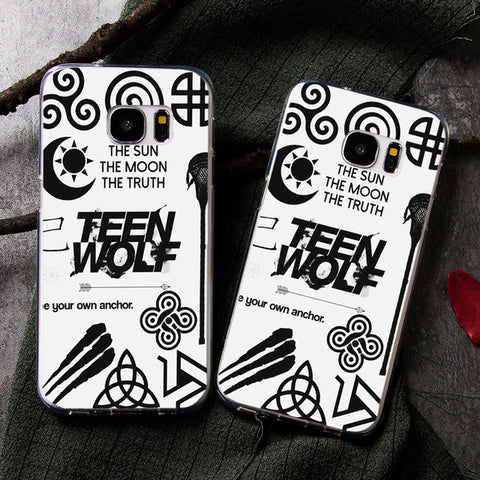 Teen Wolf Cover case For Samsung Galaxy s8 s8plus A5100 A7100 2016 A5200 A520F A7200 2017 S5 S6 S6Edge S7 S7 Edge phone cases - Wolfmall