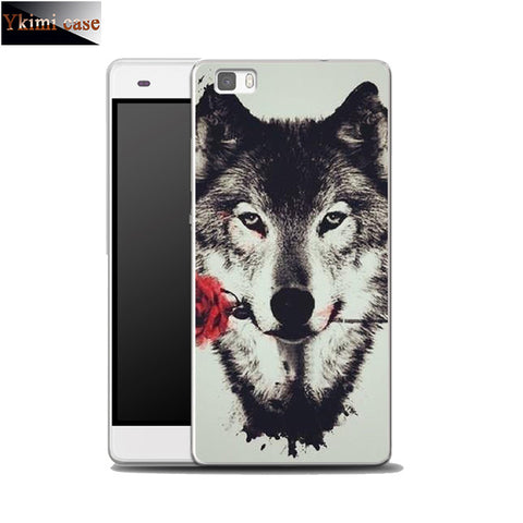 Elephant wolf soft TPU cover for huawei p8 p9 Lite NOVA MATE 8 9 honor 8 case for huawei p8 lite 2017 P10 phone capa - Wolfmall