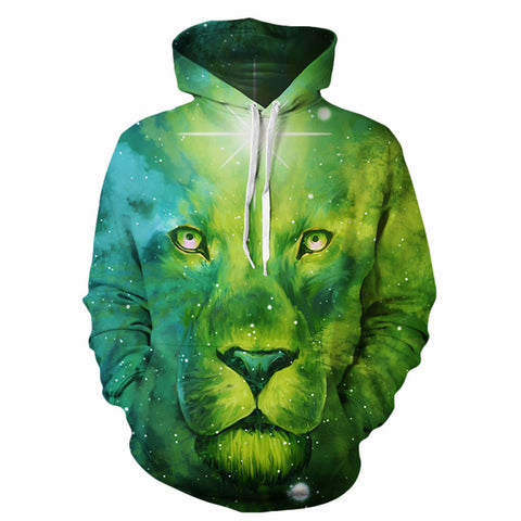 Men Hoodie Sweatshirts Womens Long Sleeve 3D Hoodies Animal Cat Wolf Lion Tiger Print Hip Hop Streetwear Pullover Jacket Hoody - Wolfmall