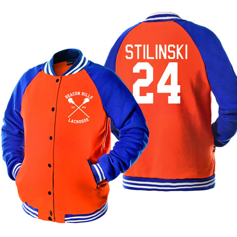 2017 autumn hoodies men fashion brand Wolf Stiles harajuku Teen 24 printing harajuku sweatshirt male streetwear baseball jacket - Wolfmall