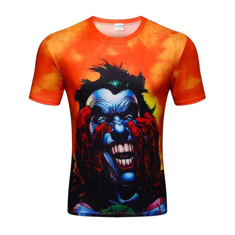 3d t shirt men 2017 summer new arrvial 3D funny wolf men's T-shirt extended plus size 4XL homme top tees wholesale - Wolfmall