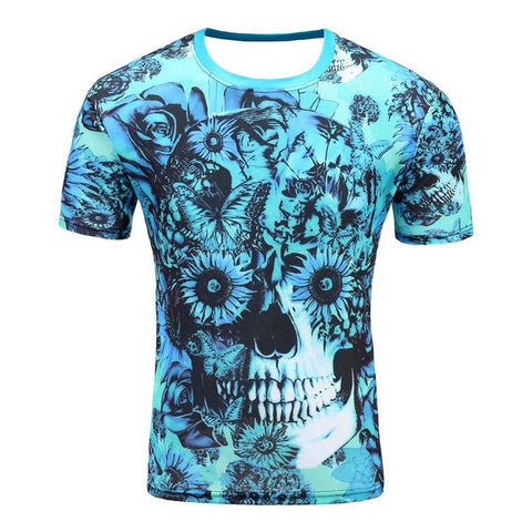 3d t shirt men 2017 summer new arrvial 3D funny wolf men's T-shirt extended plus size 4XL homme top tees wholesale - Wolfmall