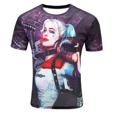 3d t shirt men 2017 summer new arrvial 3D funny wolf men's T-shirt extended plus size 4XL homme top tees wholesale - Wolfmall