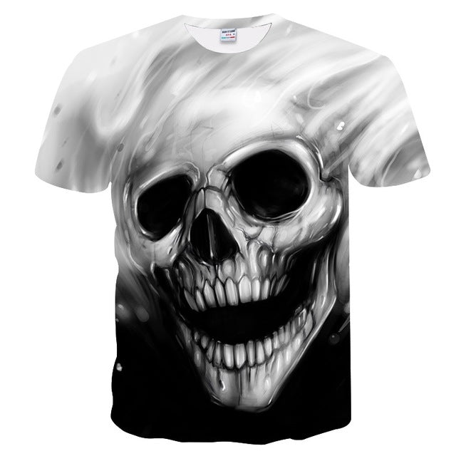 BIANYILONG Newest Harajuku Wolf 3D Print Cool T-shirt Men/Women Short Sleeve Summer Tops Tees T shirt Fashion - Wolfmall