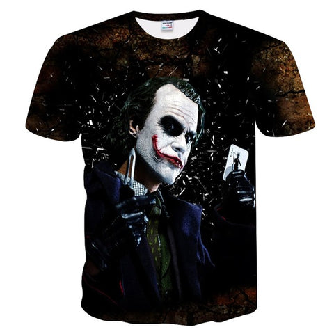 BIANYILONG Newest Harajuku Wolf 3D Print Cool T-shirt Men/Women Short Sleeve Summer Tops Tees T shirt Fashion - Wolfmall