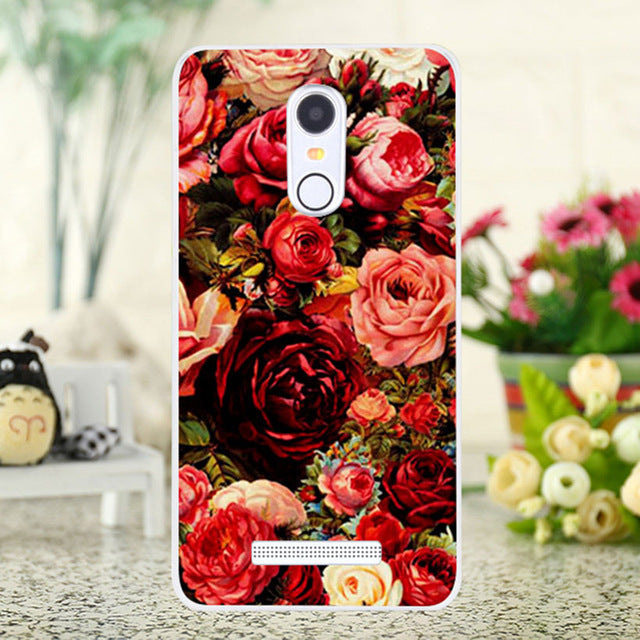 TAOYUNXI Silicon Cell Phone Case For Leagoo M8 Leagoo M8 Pro Housing Cover Flower Wolf Bag Shell For Leagoo M8 Back Case - Wolfmall