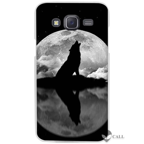 Hot Sale The Wolf Clear Case Cover Coque Shell for Samsung Galaxy J1 J2 J3 J5 J7 2016 2017 Emerge - Wolfmall