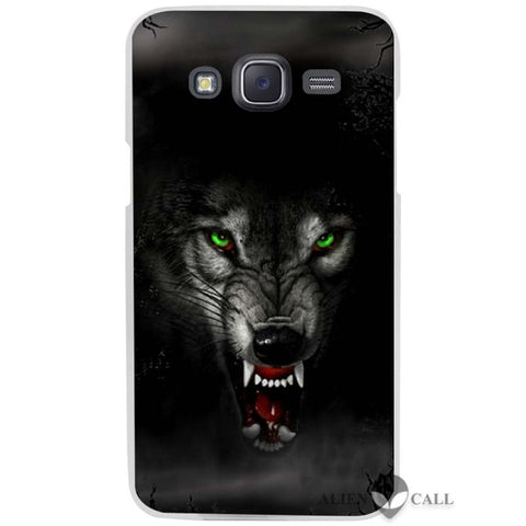 Hot Sale The Wolf Clear Case Cover Coque Shell for Samsung Galaxy J1 J2 J3 J5 J7 2016 2017 Emerge - Wolfmall