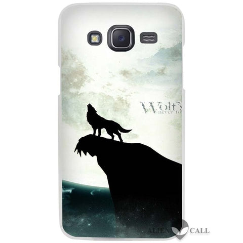 Hot Sale The Wolf Clear Case Cover Coque Shell for Samsung Galaxy J1 J2 J3 J5 J7 2016 2017 Emerge - Wolfmall