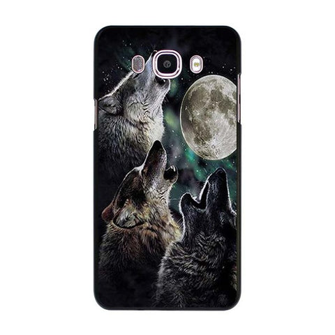 Hot Sale The Wolf design hard black Case for Samsung Galaxy J7 J5 2016 J7 Prime J510 J5 Prime J3 J2 2016 J1 - Wolfmall