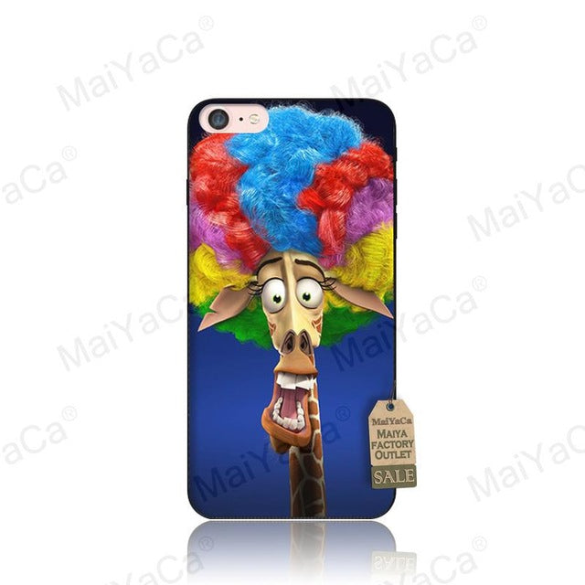 MaiYaCa Dog And Cat With Glasses Wolf Coque Shell Phone Case for Apple iPhone 8 7 6 6S Plus X 5 5S SE Cover - Wolfmall