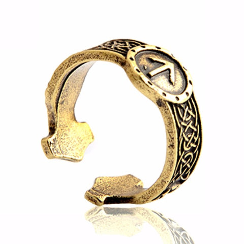 Vintage Men Ring Punk Gothic carved Wolf Paw Adjustable Rings anel masculino bijoux bague for women fashion jewelry accessories - Wolfmall