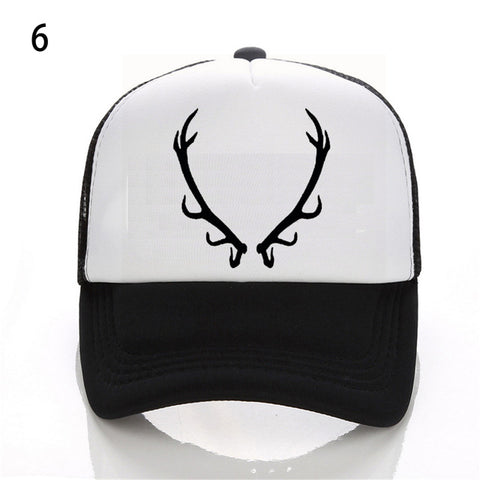 Game of Thrones Stark family lion wolf dragon deer Lannister Targaryen Stark Baratheon Arryn Greyjoy family members Baseball Cap - Wolfmall