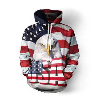 ONSEME Unisex-Adult Long Sleeve Hooded Sweatshirts Cool Wolf 3D Hoodie Pullovers Sweatshirt Outwear Drop Ship - Wolfmall